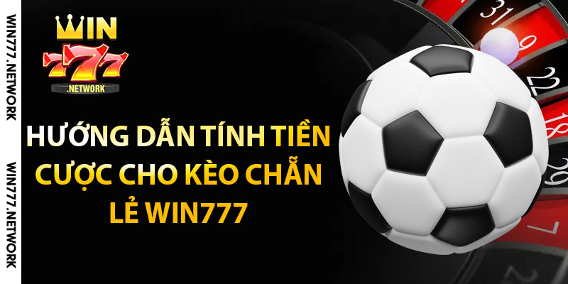 Hướng dẫn tính tiền cược cho kèo chẵn lẻ Win777